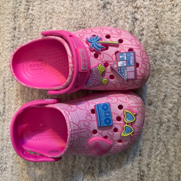 Crocs Toddlers' Barbie Classic Clog, C9 - Picture 5 of 8